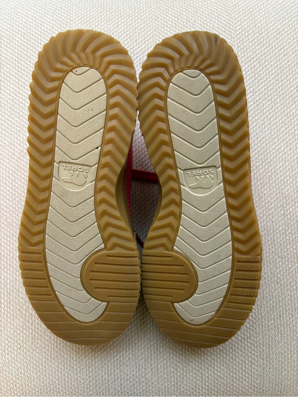 Sorel Women's ONA AVE Low Sneaker - 8.5 Color Tuscan/Gum - Picture 5 of 5